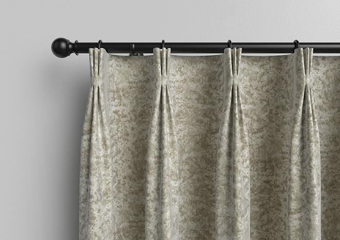 Cyrus Crushed Velvet, Cream - Made to Measure Curtains - Image 11